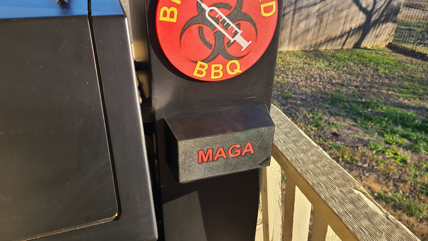Themed Lone Star Grillz Fireboard Controller Sun/Weather shield.... This will only fit the original Lonestar Grillz fireboard Controller.