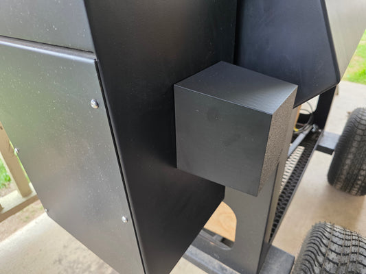 Lone Star Grillz Pellet Chute Cover