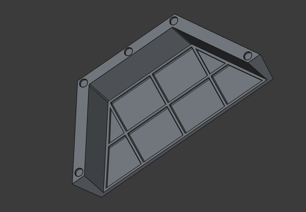 V1 Yoder Fan Cover Rain/Weather shield