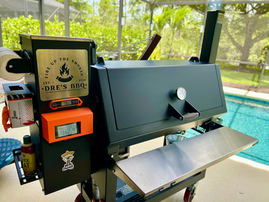 Windowed Lone Star Grillz Fireboard Controller Sun/Weather shield