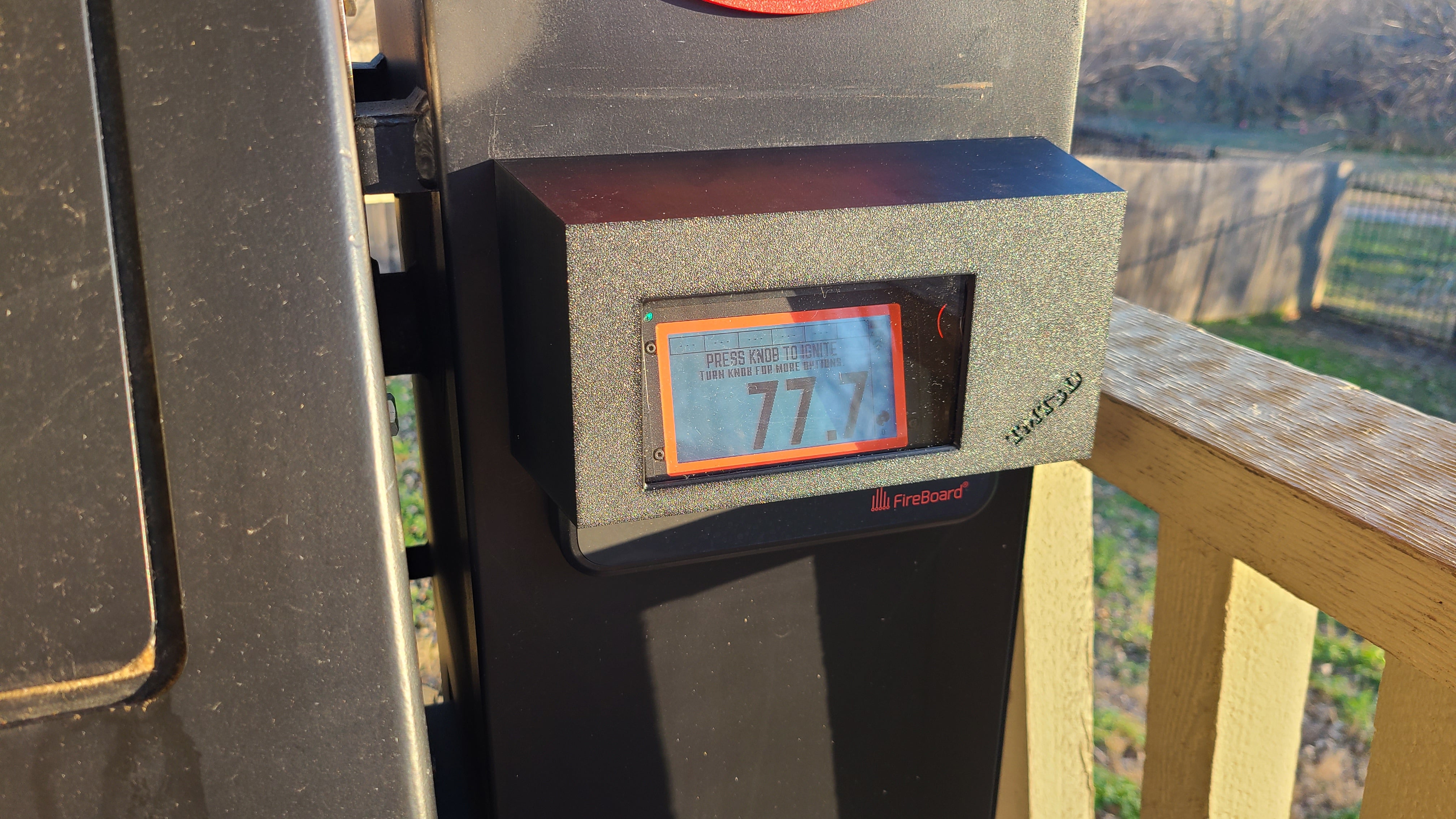 Fireboard Controller Windowed Lone Star Grillz Fireboard Controller Sun/Weather shield – TMT3D