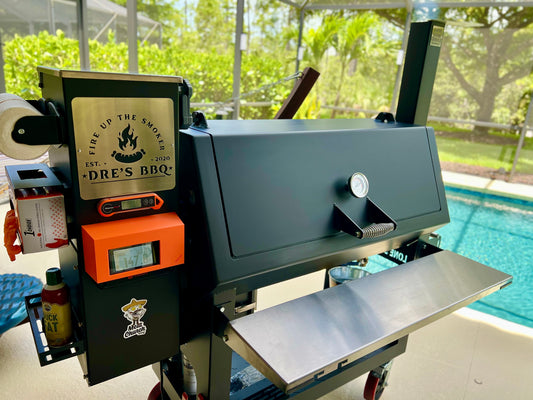 Windowed Lone Star Grillz Fireboard Controller Sun/Weather shield